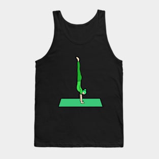 Yoga handstand pose Tank Top